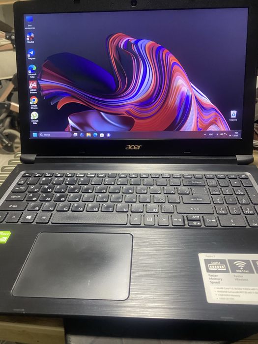 Срочно Acer i5-8 поколения Aspire A315-53G-52N5