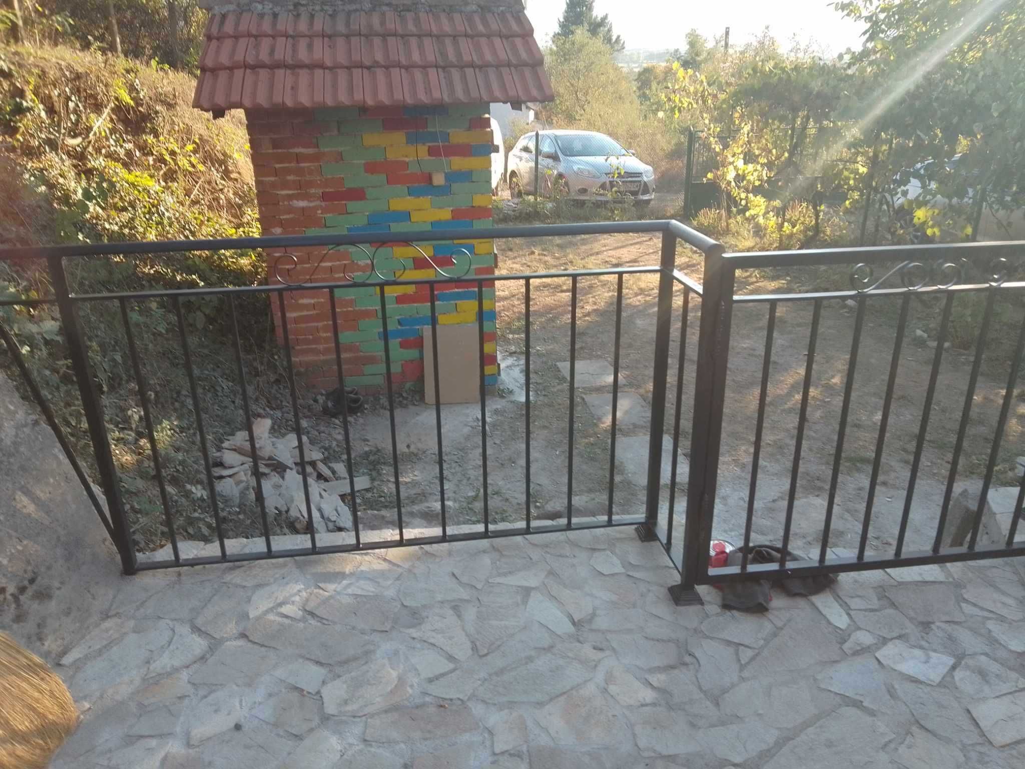 Парапети , ковано желязо , парапети за стълби.