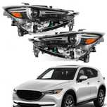 Комплект нови Full Led фарове за Mazda CX5 от 2017 до 2021