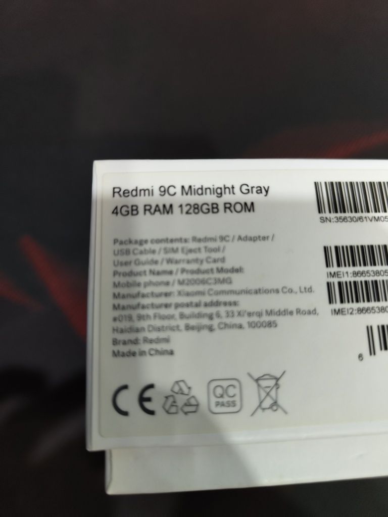 Смартфон Xiaomi redmi 9C