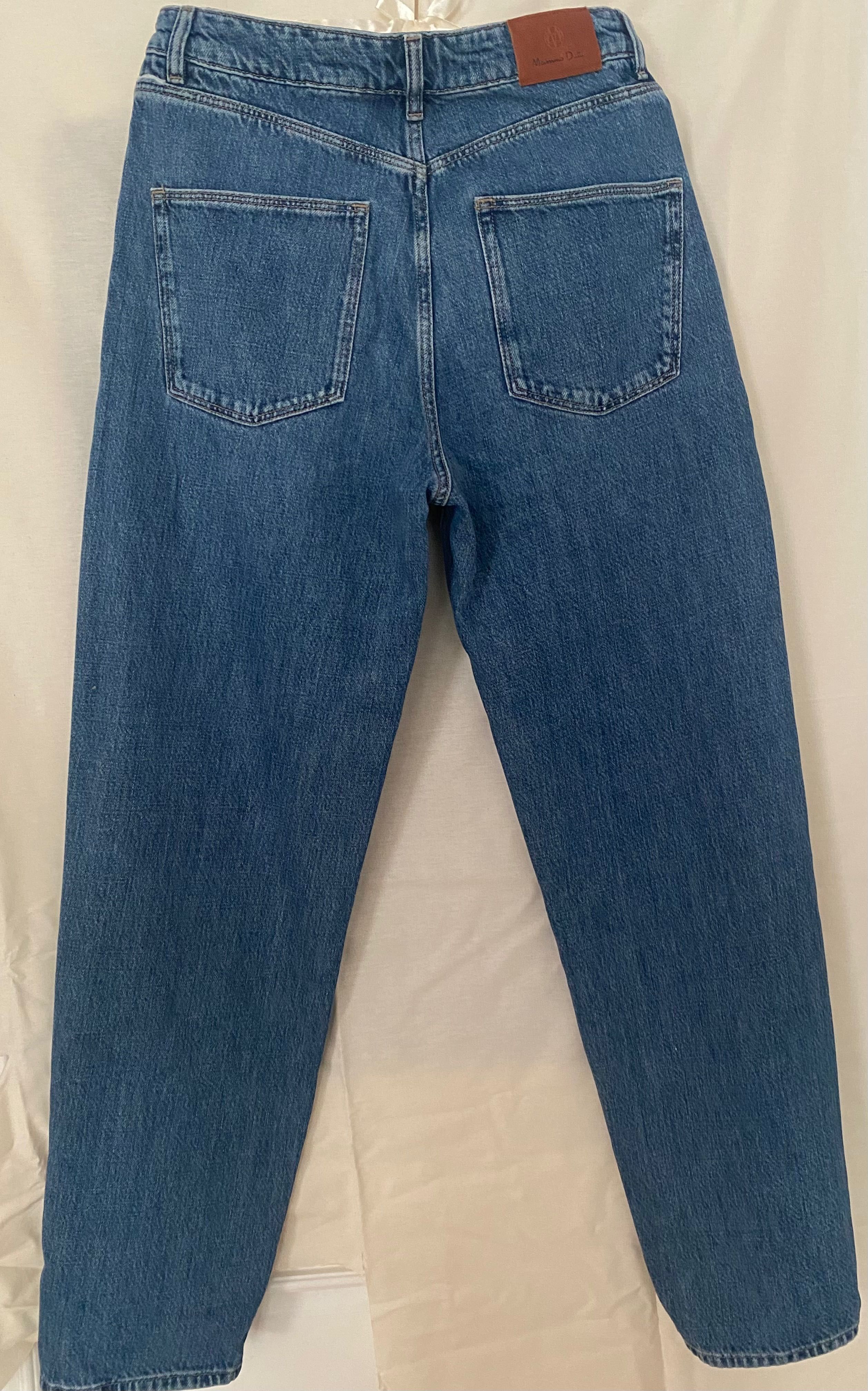 Дънки Massimo Dutti, 38 размер, широк модел