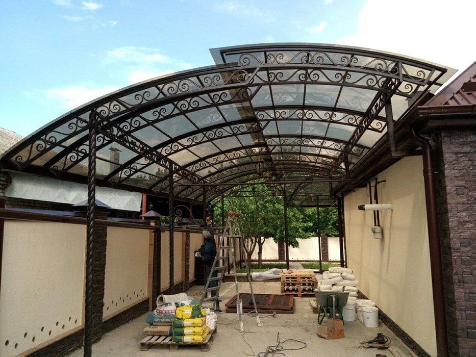 Навесы делаем в короткие сроки. Качественно 100%