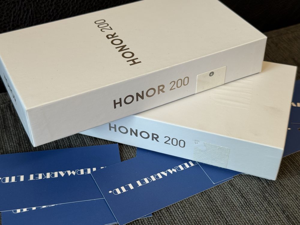 КАТО НОВ 512GB Honor 200 12GB 5G Гаранция Vivacom 2026 Black / Черен