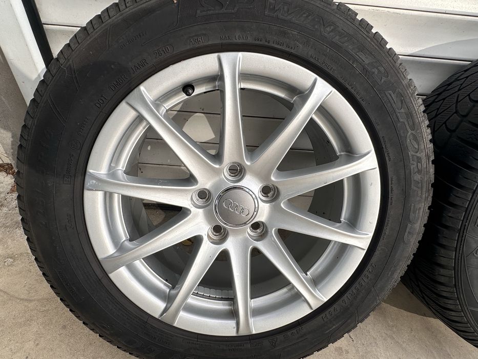 Джанти с гуми 225/55/R16 Audi A3 A4