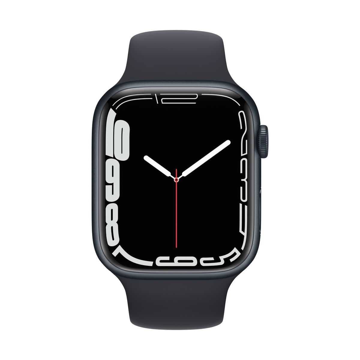 Apple Watch 7 GPS Cellular Midnight Aluminium 45mm Midnight Sport Band