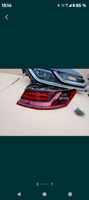 Far faruri stop calculator full led Vw Arteon