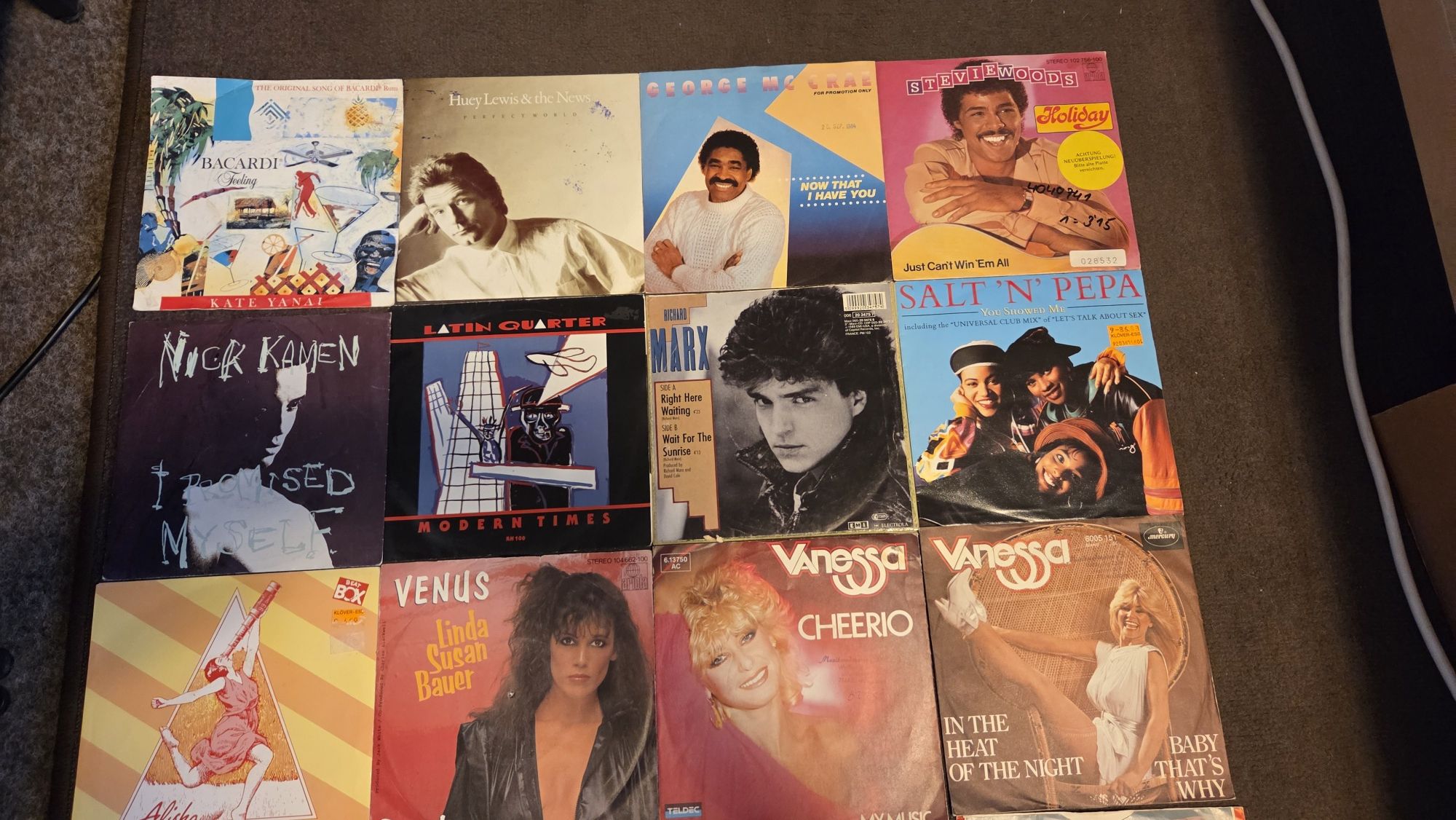 Discuri vinil single anii 80 italo disco colectie