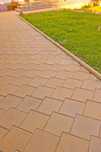 Fabrica de pavaje pavele din beton - model solzi combi neted montaj