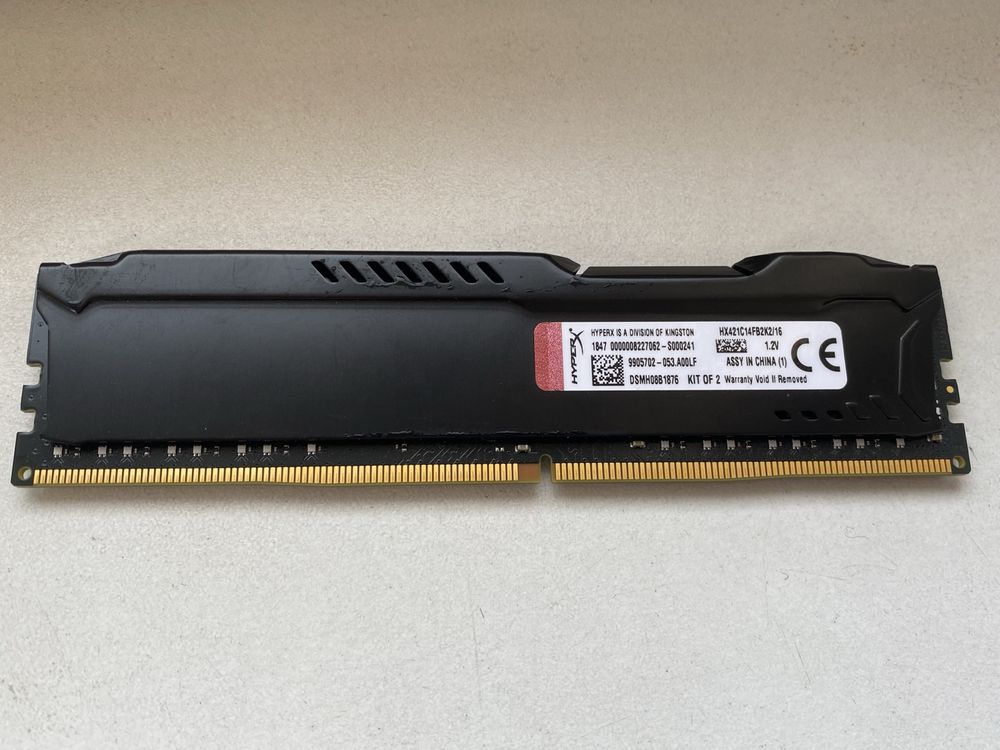 Memorii RAM Fury HyperX  DDR4-2133  16Gb