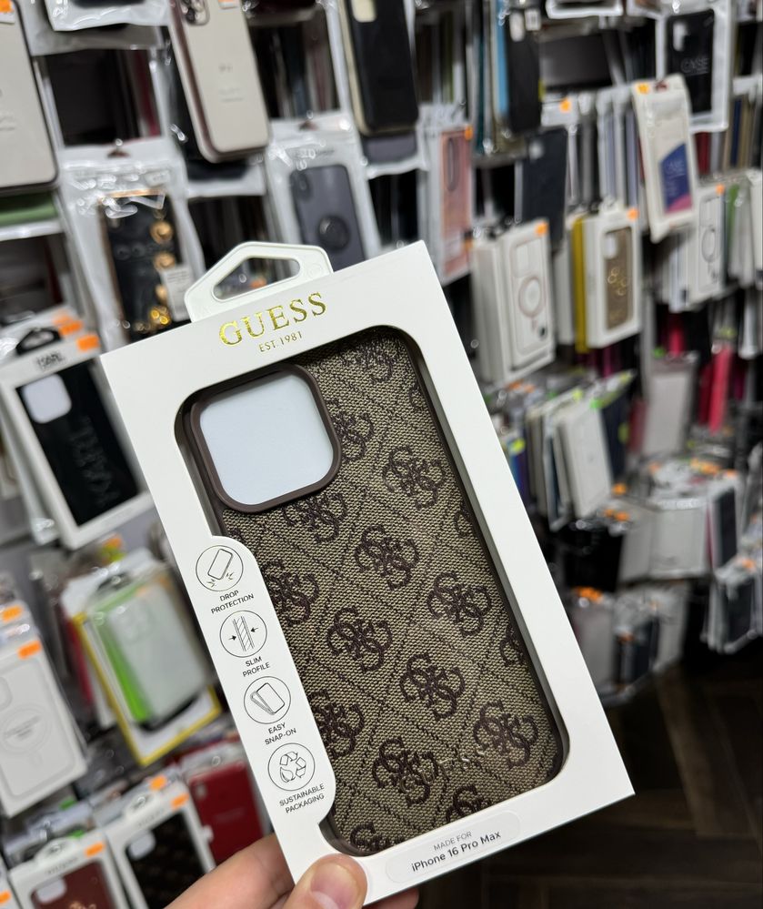 Iphone 15 pro max Оргинален калъф на Guess