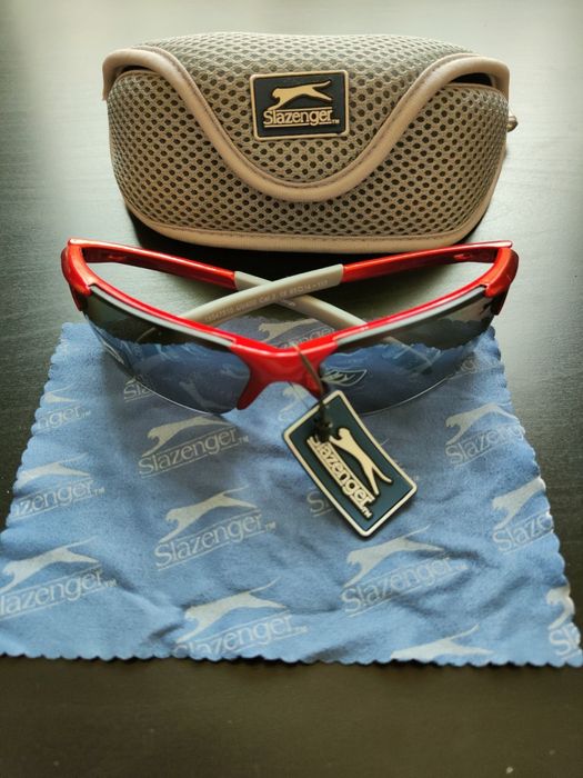 Ochelari de soare Slazenger roșii unisex
