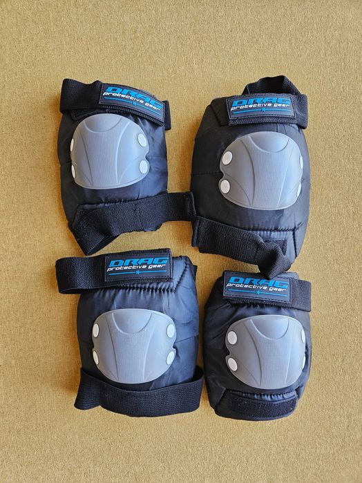 Протектори Drag Mighty size M за деца, налакътници и наколенки