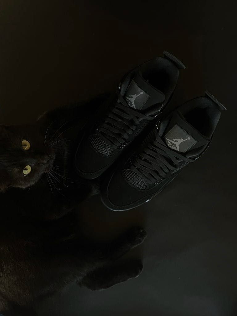 Jordan 4s Black Cats