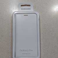 Husa telefon Samsung J5 Flip Wallet alb