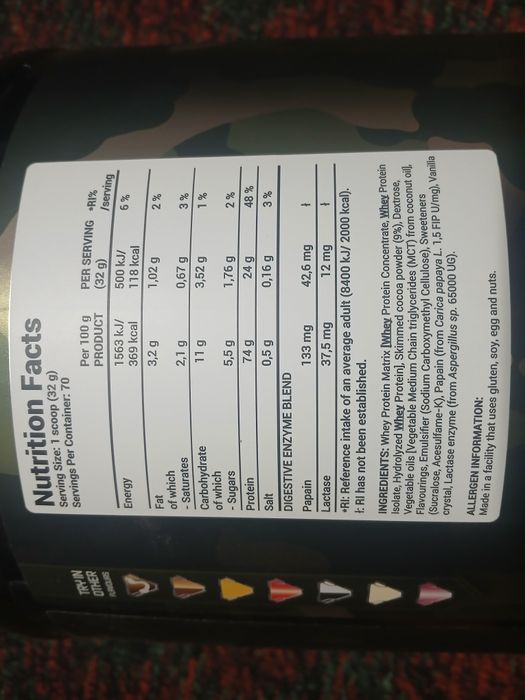 Protain whey army1