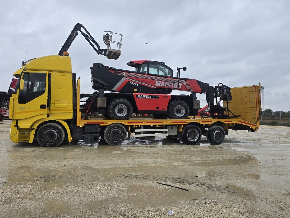 Vând autoplatformă Iveco Stralis 4 axe – An 2002 – Cutie manuală