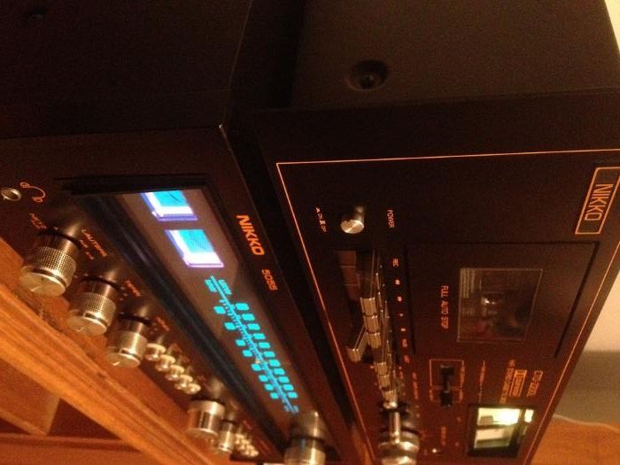 Linie Audio NIKKO : Amplituner 5055 + Deck CTD -2200L -Japan/Impecabil