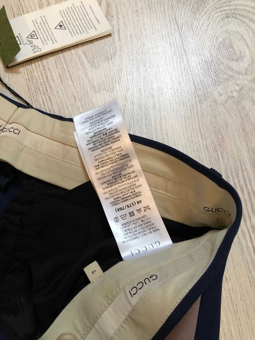 Gucci pantaloni eleganti S-M sau 48 italy, retail price 880 euro