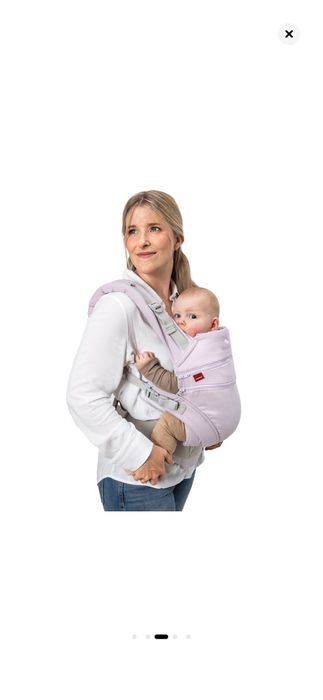 Marsupiu pentru bebelusi Manduca XT Lavender, pana la 20 kg, 3 pozitii