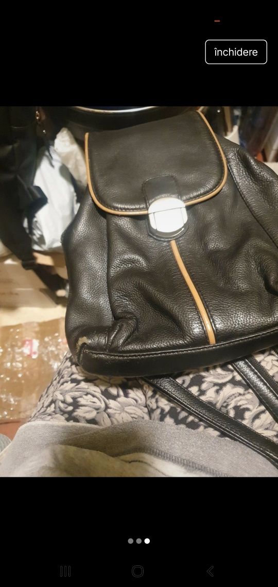 Rucsac mic din piele