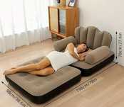 Надуваем фотьойл 5 в 1 SuperSofa -