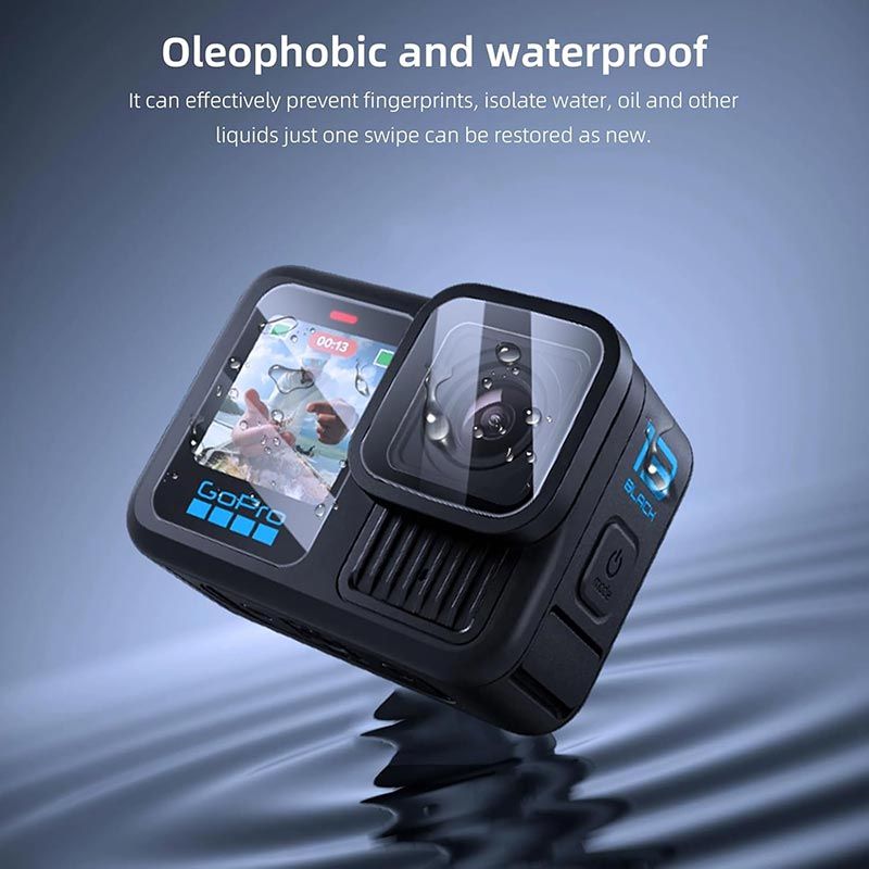 Стъклен протектор GARV за GoPro Hero 13 Black, За екраните и обектива