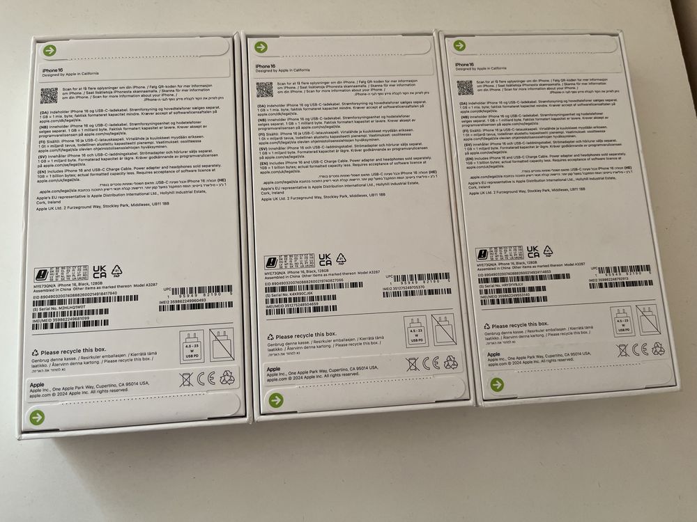 Iphone 16 128GB НОВИ