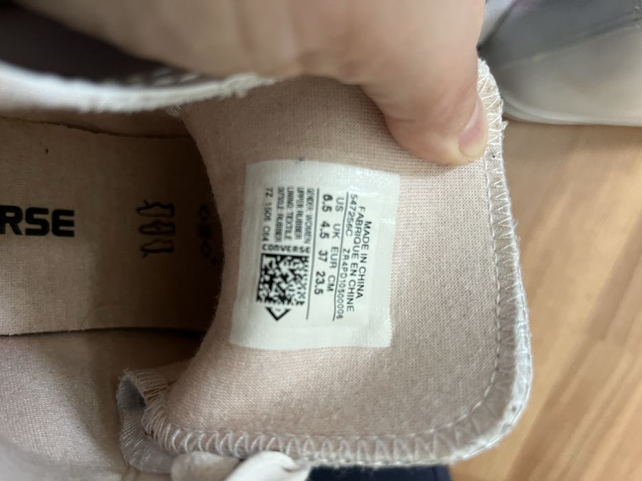 Кецове Converse, размер 37 / 23,5 см