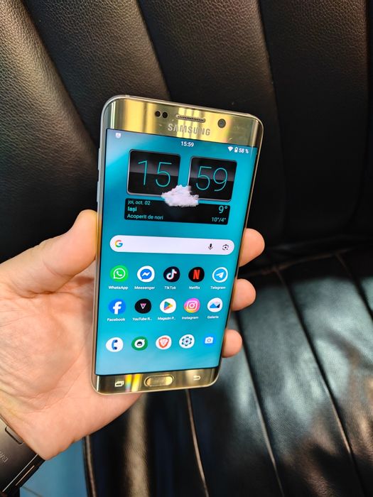 *Samsung S6 Edge Plus/baterie nouă 3000 Mah!