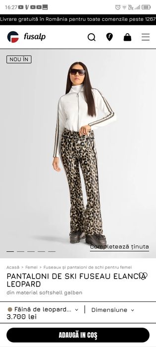 Pantaloni ski dama