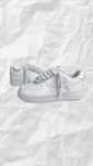 air force big laces ropes white