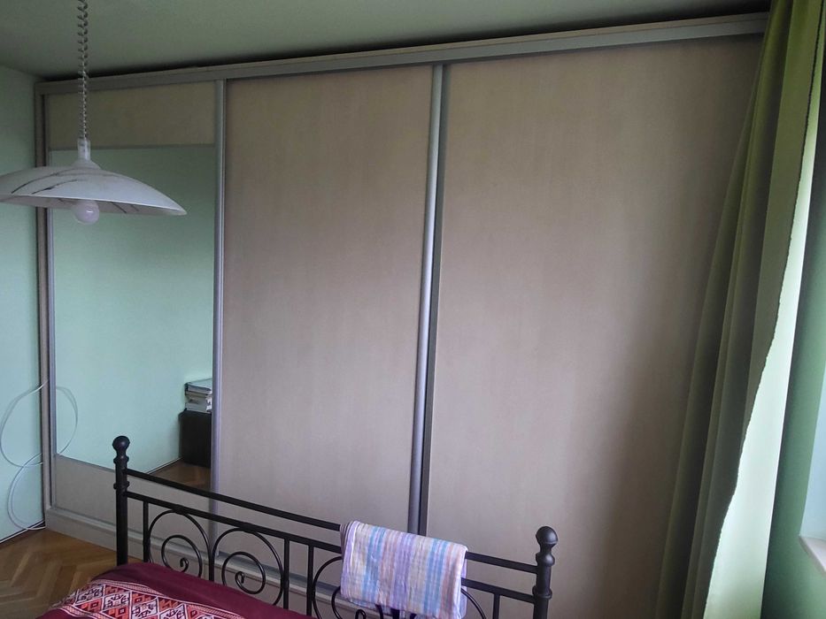 Dulap pal 18mm cu 3 corpuri 115x60x240cm culoare Par Salbatec