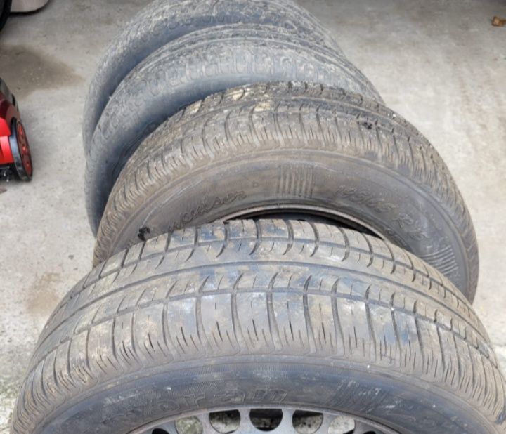 Vând jante Roți Mercedes C, B, A. 195/65/15