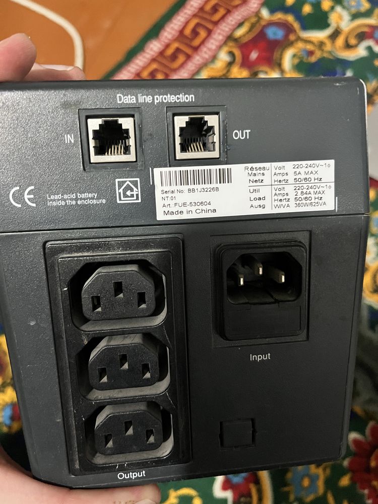 Процессор пк + UPS