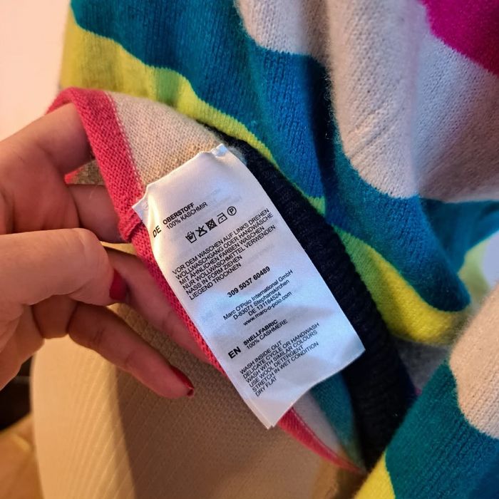 Pulover din cașmir 100%, Marc O'Polo, mărimea M, foarte ușor