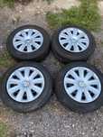 Jante tabla 5x112 vw audi skoda seat anvelope iarna 205 60 16