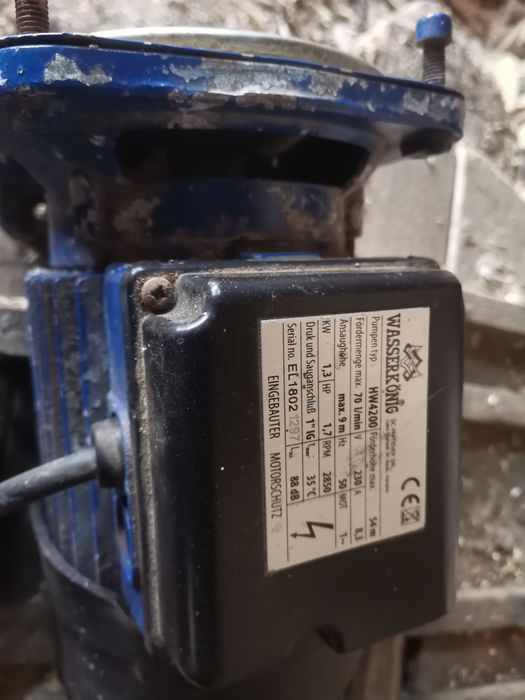 Vând motor hidrofor