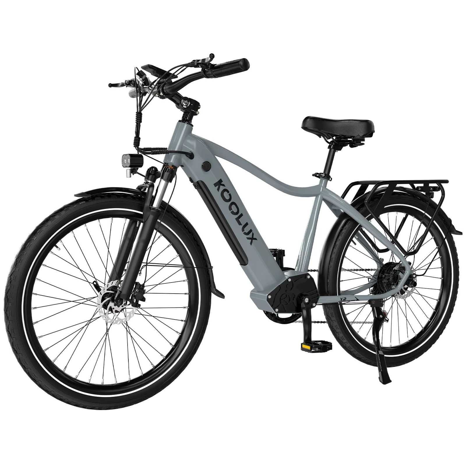 Koolux X3 – Електрически велосипед 500W 48V 13.6Ah | До 45 км/ч | 26"
