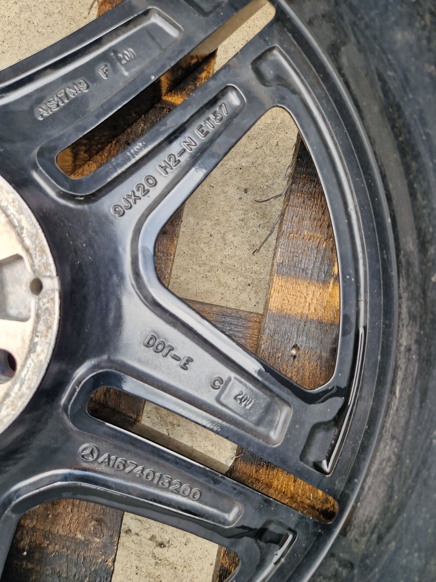 Janta jante fata aliaj 20 Mercedes GLE W167 9j et57 AMG A1674013200