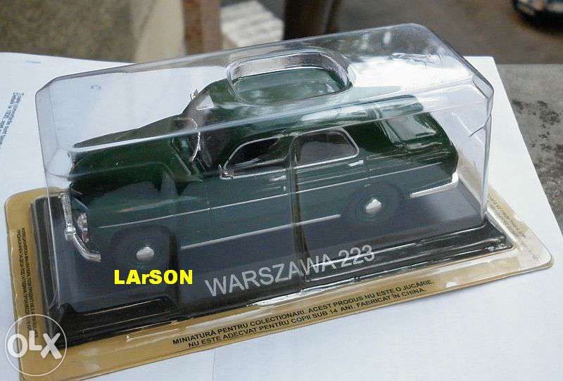 Macheta Warszawa 223 1964 DeAgostini Masini de legenda 1/43