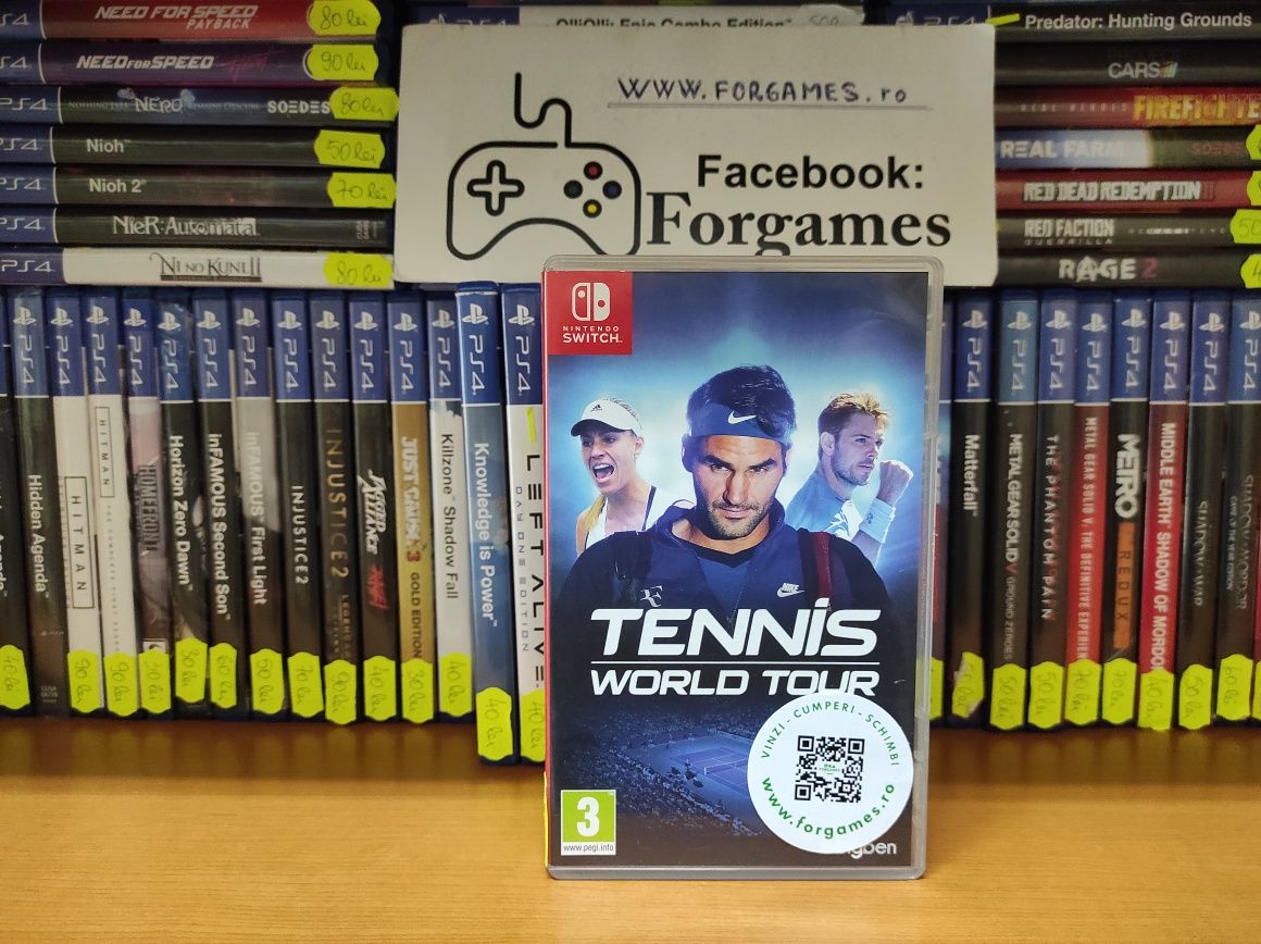 Vindem jocuri Tennis World Tour Nintendo Switch Forgames.ro