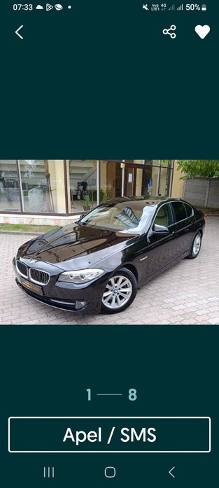 BMW seria  5 ,f10 euro  5 înmatriculat , Automat