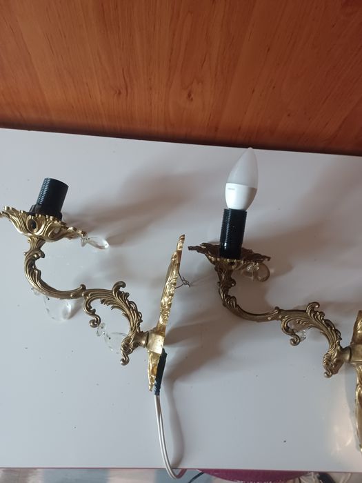 Ретро аплик  Италия 2 броя окабелени