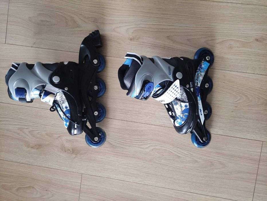 Ролери ACTION 30-33 номер + протектори за колена,  лакти и китки