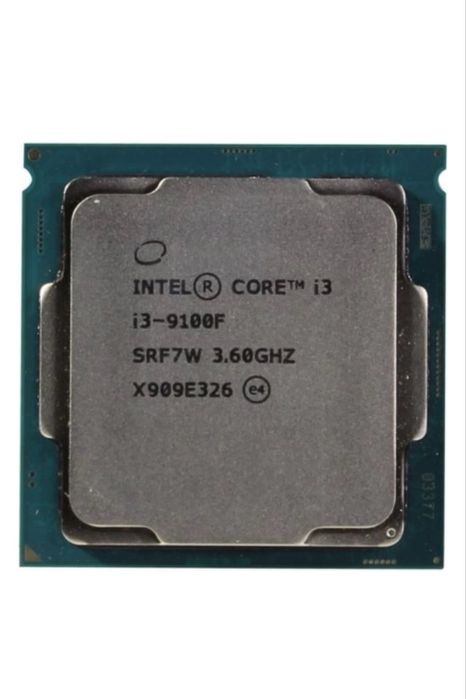 продается процессор i3 9100f