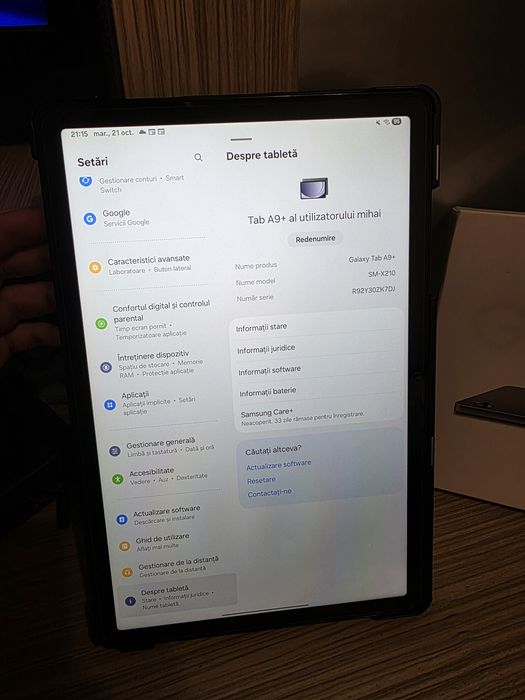 Samsung galaxy tab A9+ 11inch.