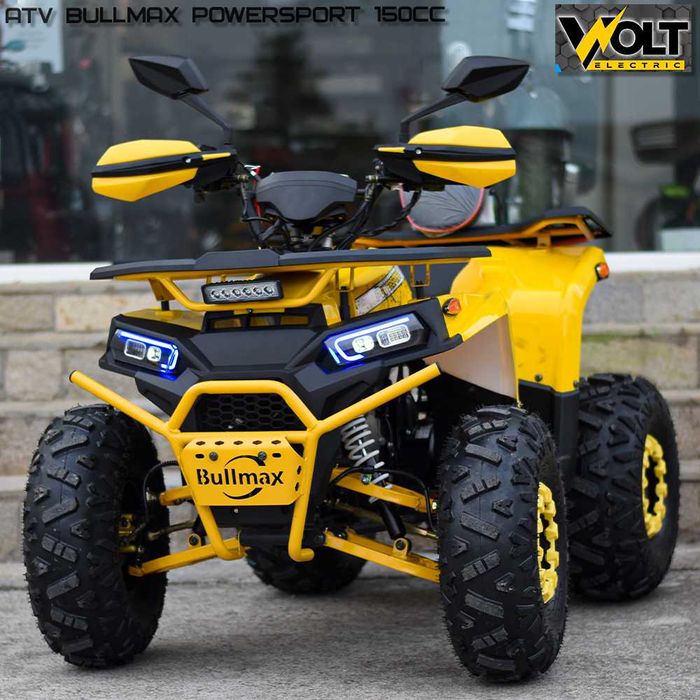 ATV BULLMAX POWERSPORT 150cc, R/N/D автомат, теглич, LED бар ПРОМО!