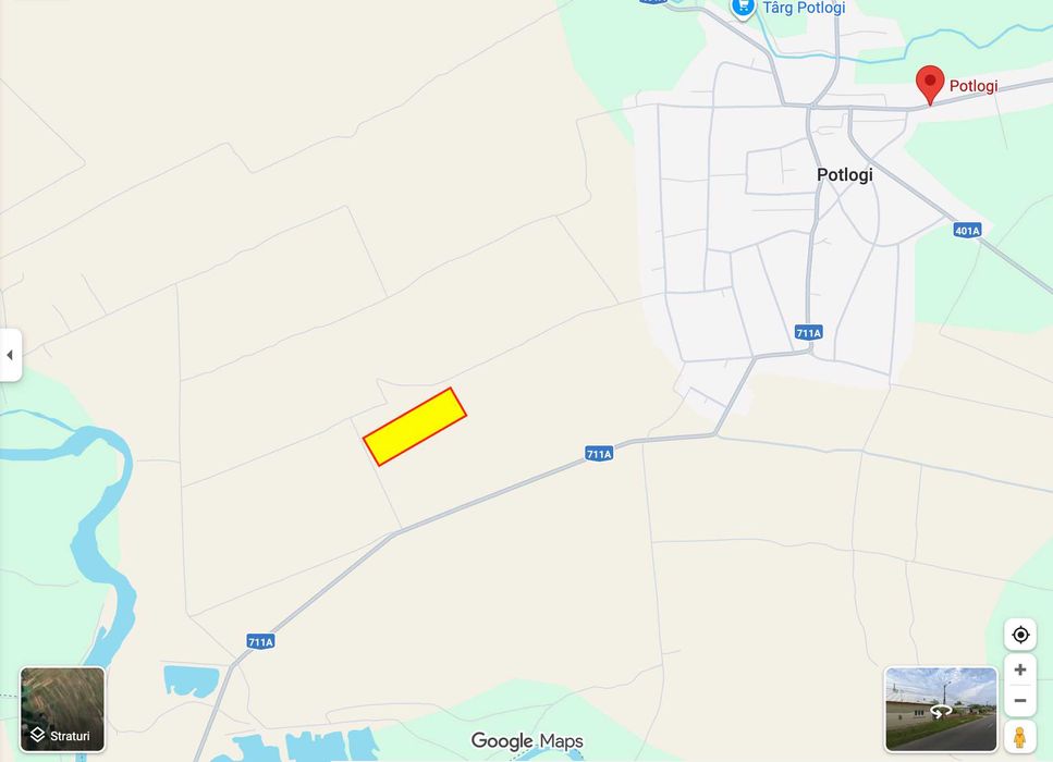 Teren extravilan Potlogi, Dambovita