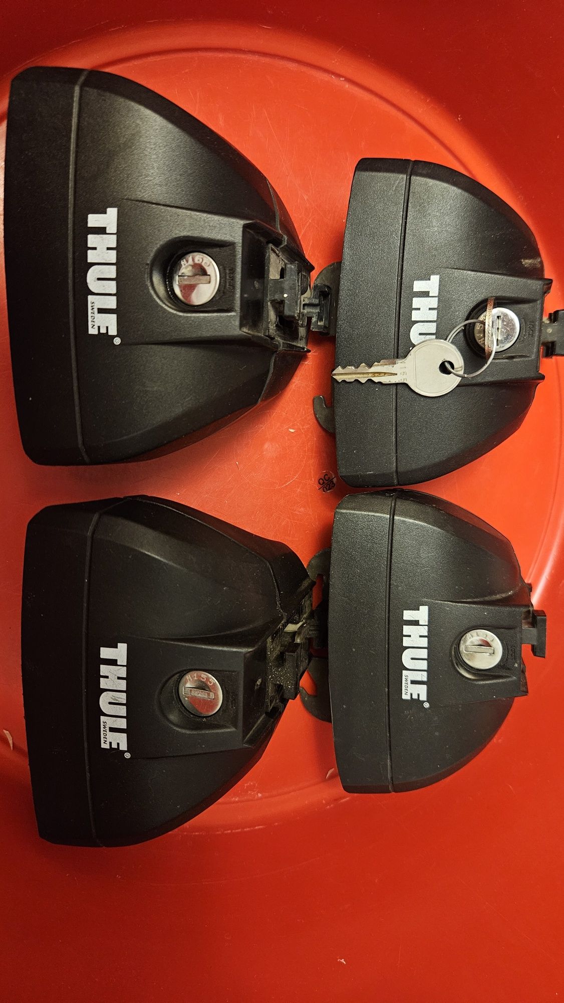 THULE 753/460 suporti pentru prindere de plafon a barelor longitudinal