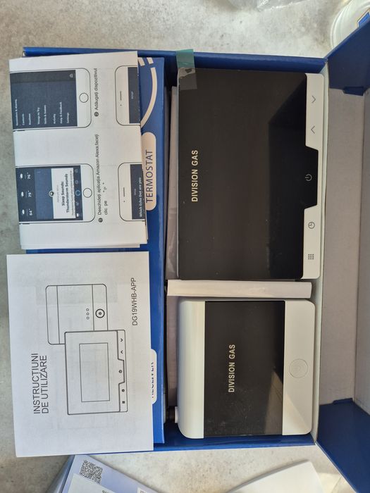 Termostat ambiental programabil cu control vocal ALEXA, prin internet